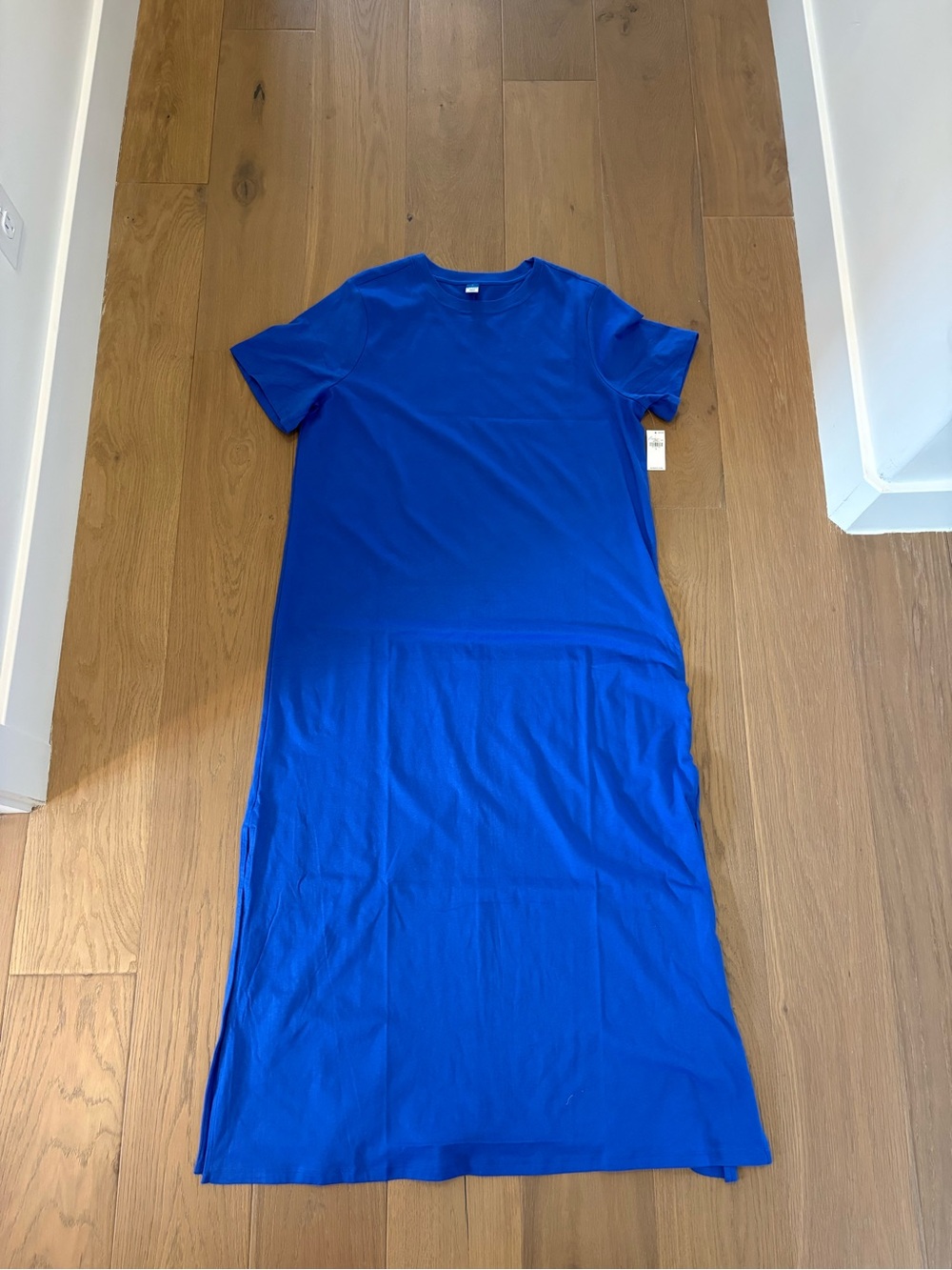 Old Navy Maxi T-Shirt Dress in Royal Blue